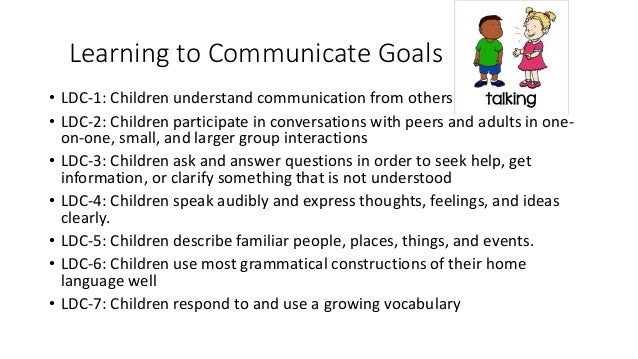 Language development and communication