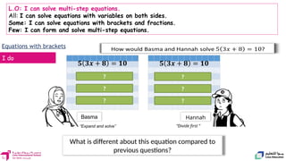 W6 L3 Solving Multistep Equations Day 2 (1).pptx