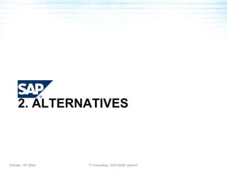  Computing environment became more heterogeneous ExternalTo heavy for small businesses Customers are changing