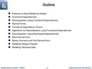 Normalization and Functional Dependencies | PPTX