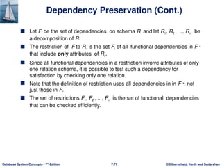 Normalization and Functional Dependencies | PPTX