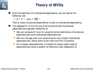Normalization and Functional Dependencies | PPTX