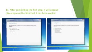 Windows 7 Installation | PPTX