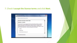 Windows 7 Installation | PPTX