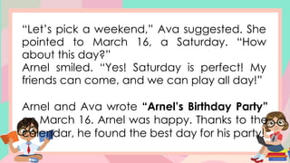 Have A Good Weekend Math Comprehensive Math Lesson on Days of the Week and Calendar Skills | PPTX