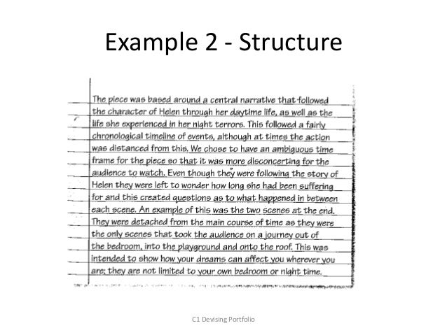 Gcse drama essays help