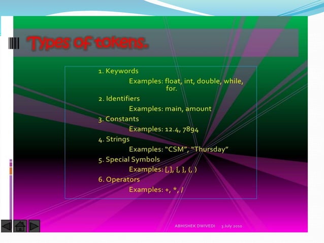 C language presentation | PPTX