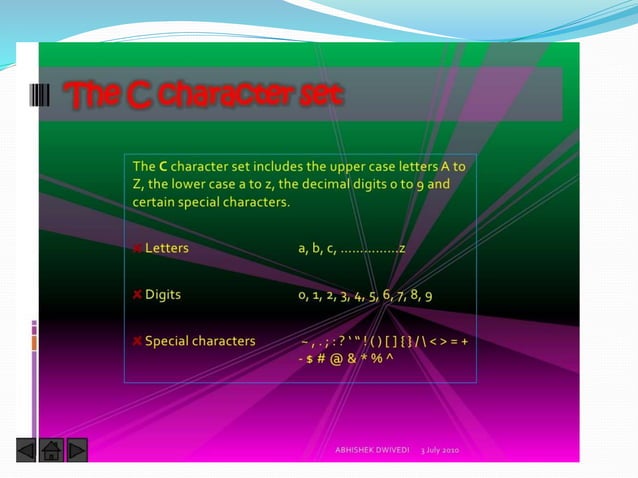 C language presentation | PPTX