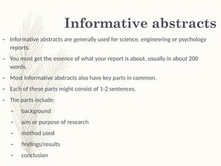 Abstract Writing - English for Academic Purposes.pptx