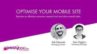 Optimising Your Mobile Site