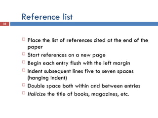 Reference Etc Citing References - English for Academic Purposes.ppt