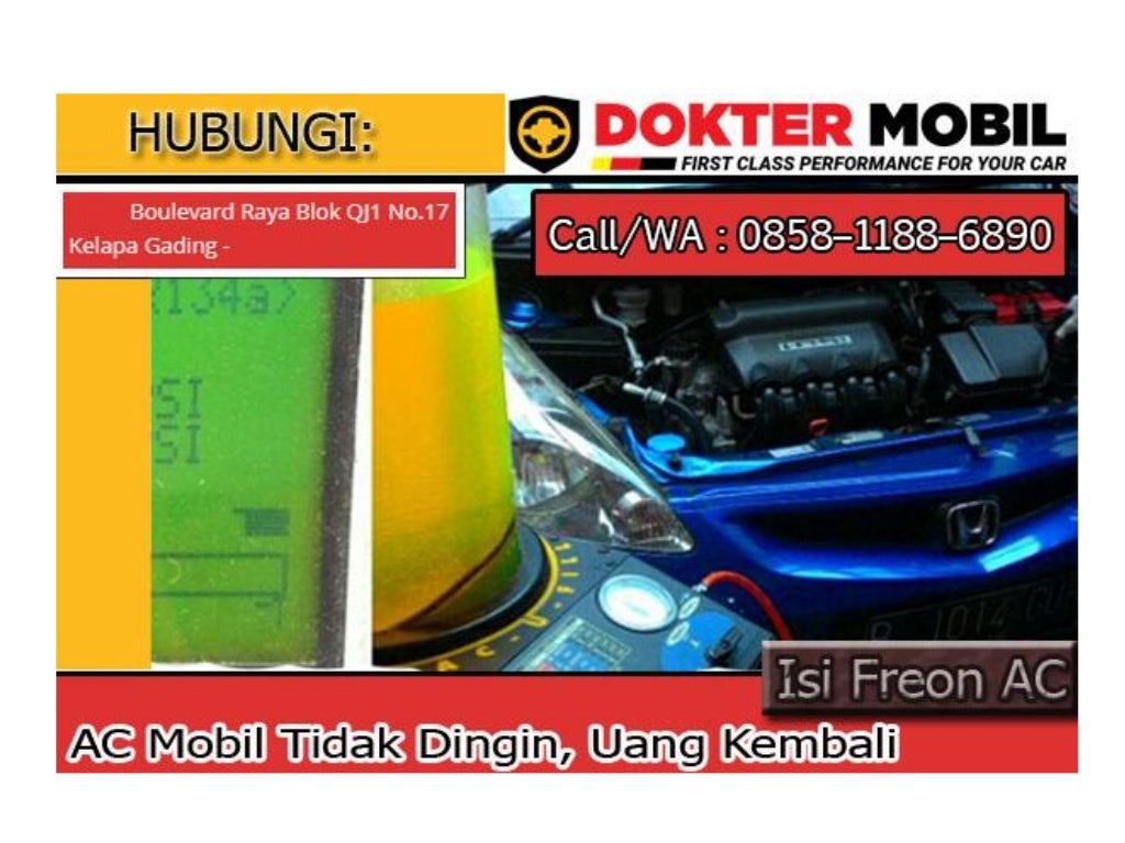 Wa 085811886890 service ac mobil jakarta barat dokter mobil