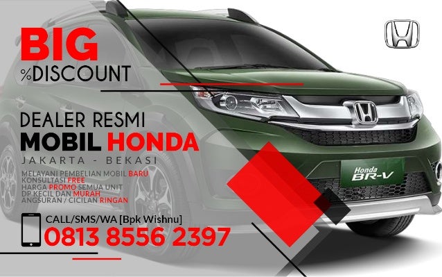 Wa 0813 8556 2397 Promo Honda Harga Mobil Mobil Dp Murah