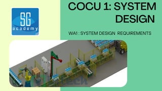 Comprehensive System Design Requirements for Industrial Automation and ...