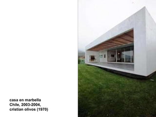 casa en marbella Chile, 2003-2004, cristian olivos (1970)  