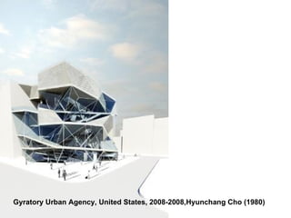 Gyratory Urban Agency, United States, 2008-2008,Hyunchang Cho (1980)  