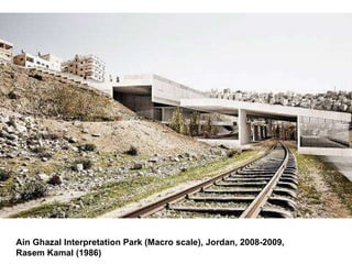 Ain Ghazal Interpretation Park (Macro scale), Jordan, 2008-2009, Rasem Kamal (1986)   
