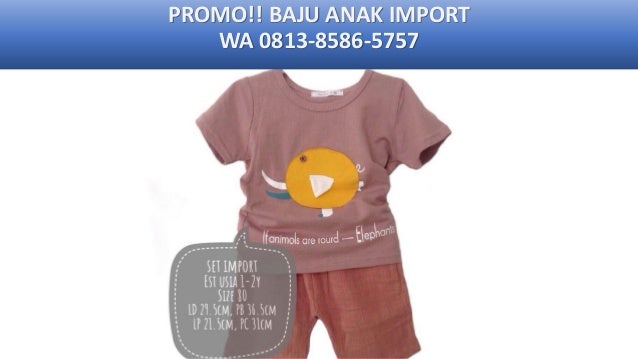 63 Model Baju Anak Perempuan Import Terbaik