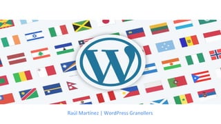 Raúl Martínez
Raúl Martínez | WordPress Granollers
 