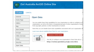 ArcGIS Open Data (WA Meetup)