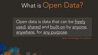 ArcGIS Open Data (WA Meetup)