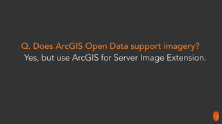 ArcGIS Open Data (WA Meetup)