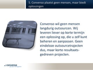 5 kernwaarden van Convenso