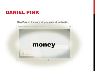 DANIEL PINK




        money
 