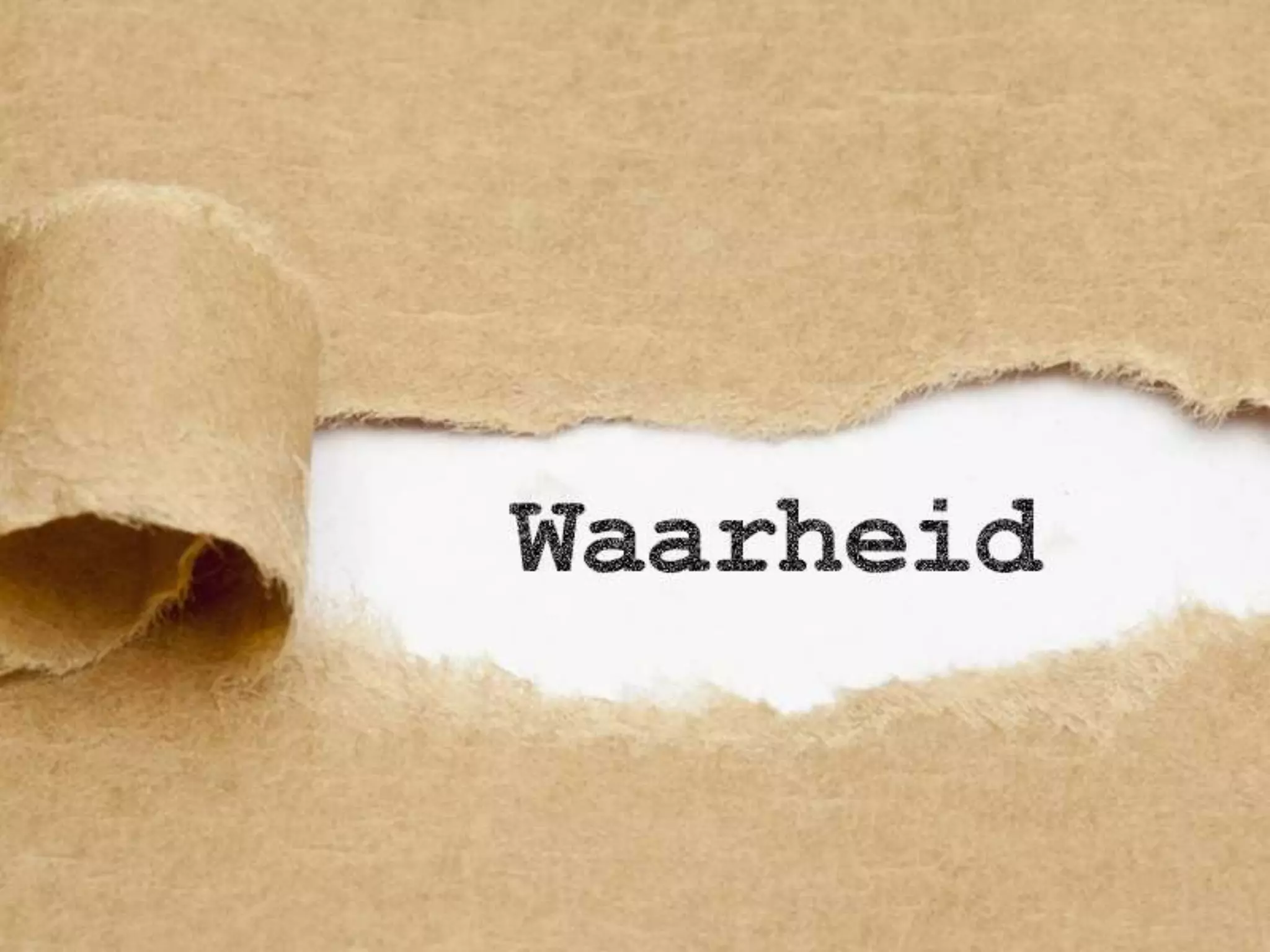 Op zoek naar de waarheid