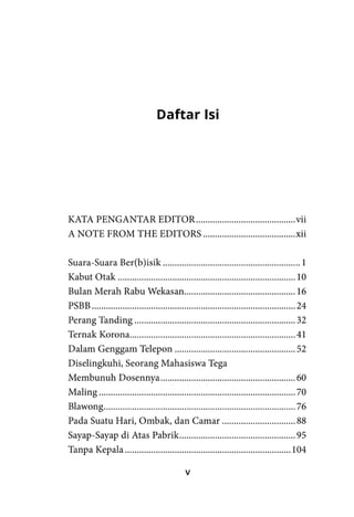 Wabah kumpulan cerpen