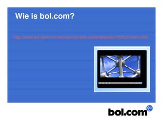 Webanalytics Congres 2009: Bol.com