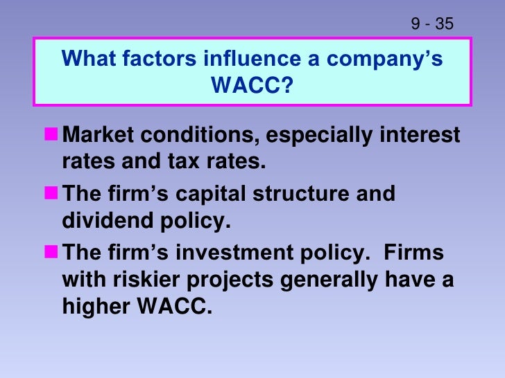Weighted Average Cost of Capital