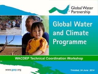 Trinidad, 24 June 2014
WACDEP Technical Coordination Workshop
 