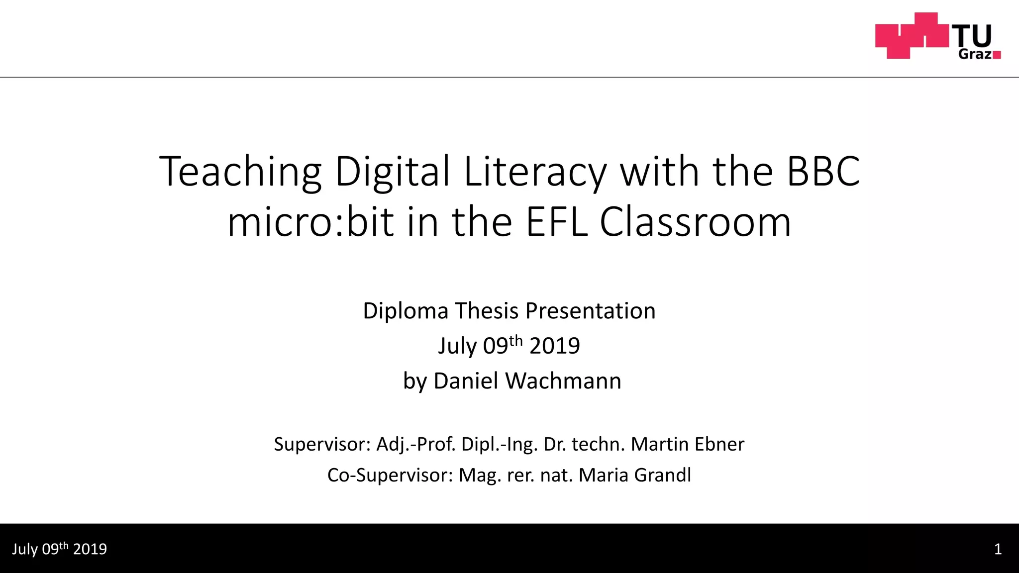 Teaching Digital Literacy with the BBC microbit in the EFL