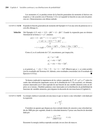 b) de R (o
S–Plus) genera P(Y ≤ y0), mientras que qgamma(q,a,1 
