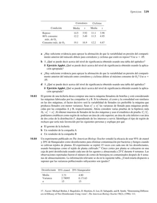 2
,
es la función generadora de momento para una variable aleatoria normal estándar. Con
la aplicación del Teorema 7.5 concluimos que Un tiene una función de distribución que
converge hacia la función de distribución de la variable aleatoria normal estándar.
7.5 Aproximación normal a la
distribución binomial
El teorema del límite central también se puede usar para aproximar probabilidades de algunas
variables aleatorias discretas cuando las probabilidades exactas sean difíciles de calcular. Un
ejemplo útil comprende la distribución binomial para valores grandes del número de intentos n.
Suponga que Y tiene una distribución binomial con n intentos y probabilidad de éxito en
cualquier intento denotado por p. Si deseamos hallar P(Y ≤ b), podemos usar la función de
 