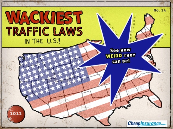 Wacky Traffic Laws in the US