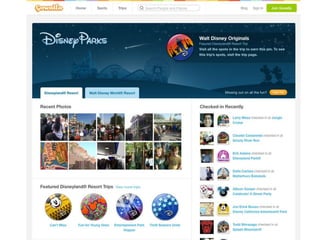 Disney Gowalla