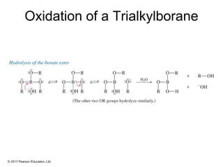© 2017 Pearson Education, Ltd.
Oxidation of a Trialkylborane
 