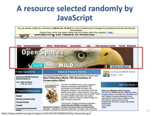 27
https://www.webharvest.gov/congress112th/20130119060624/http://www.fws.gov/
A resource selected randomly by
JavaScript
 