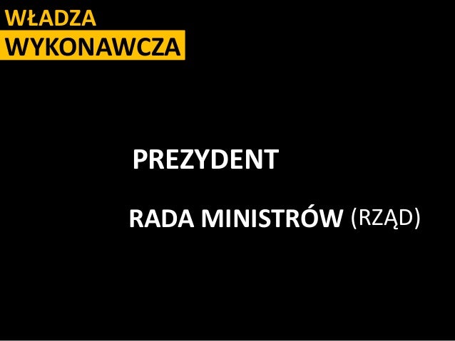 Władza wykonawcza