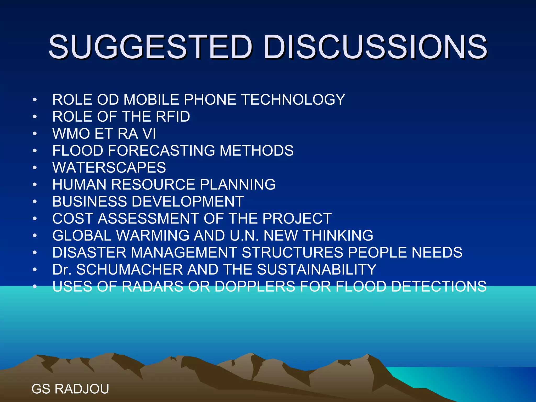 Waer through the lens of the ifm help desk and the investment