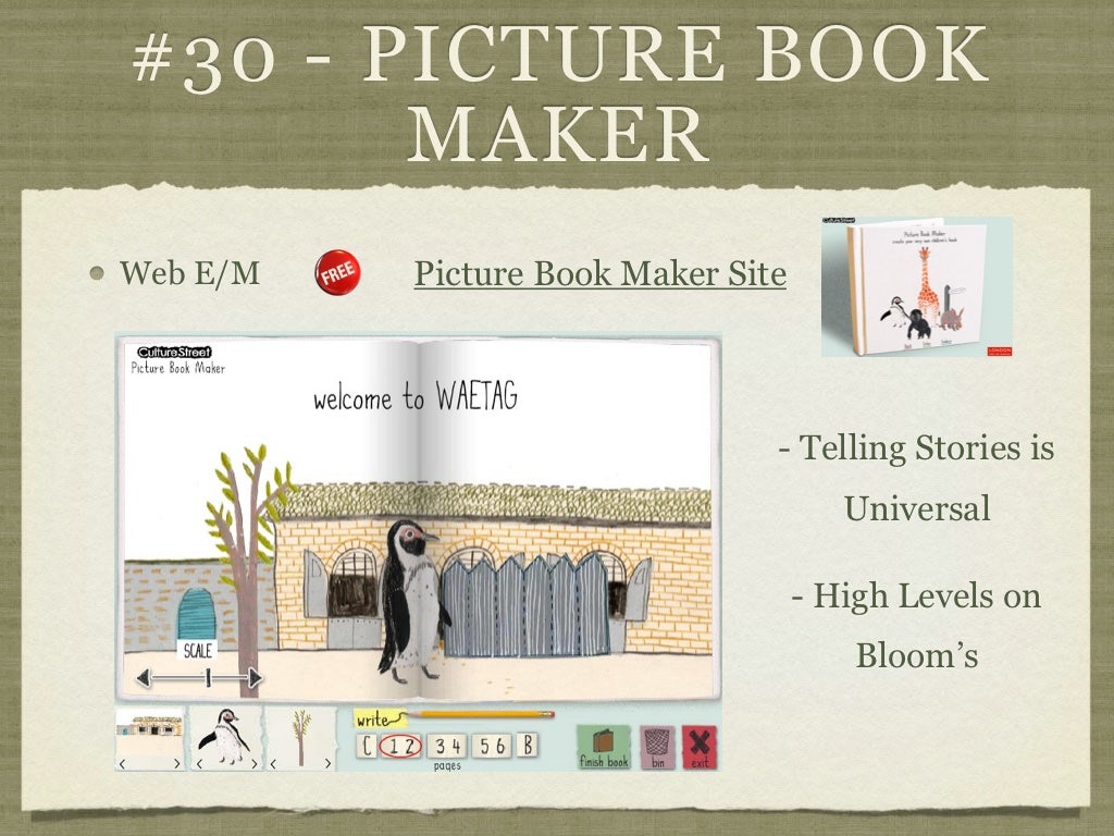 30 PICTURE BOOK MAKER