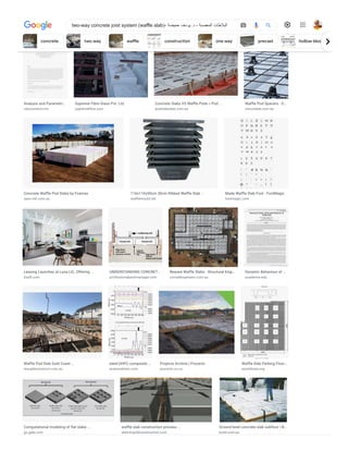Rectangular Waffle Slab Cocktail Tra…
talbotandyoon.com
design of waffle slabs ...
sciencedirect.com
MADE Waffle Slab Font | UrbanFonts.com
urbanfonts.com
Analysis and Parametri…
vdocuments.mx
Supreme Fibre Glass Pvt. Ltd.
supremefibre.com
Concrete Slabs VS Waffle Pods » Pod ...
podslabsales.com.au
Waffle Pod Spacers - S…
emcosteel.com.au
Concrete Waffle Pod Slabs by Foamex
spec-net.com.au
110x110x50cm 30cm Ribbed Waffle Slab ...
wafflemould.net
Made Waffle Slab Font - FontMagic
fontmagic.com
Leasing Launches at Luna LIC, Offering ...
6sqft.com
UNDERSTANDING CONCRET…
professionalpestmanager.com
Beware Waffle Slabs - Structural Engi…
cornellengineers.com.au
Dynamic Behaviour of …
academia.edu
Waffle Pod Slab Gold Coast ...
macqldconstruct.com.au
steel-UHPC composite …
sciencedirect.com
Projects Archive | Procerto
procerto.co.nz
Waffle Slab Parking Floor…
ascelibrary.org
Computational modeling of flat slabs ...
go.gale.com
waffle slab construction process ...
sketchup3dconstruction.com
Ground level concrete slab subfloor | B…
build.com.au
concrete two way waffle construction one way precast hollow block
two-way concrete joist system (waffle slab)- ‫حميضة‬ ‫يوسف‬ .‫د‬ - ‫المعصبة‬ ‫البالطات‬
 