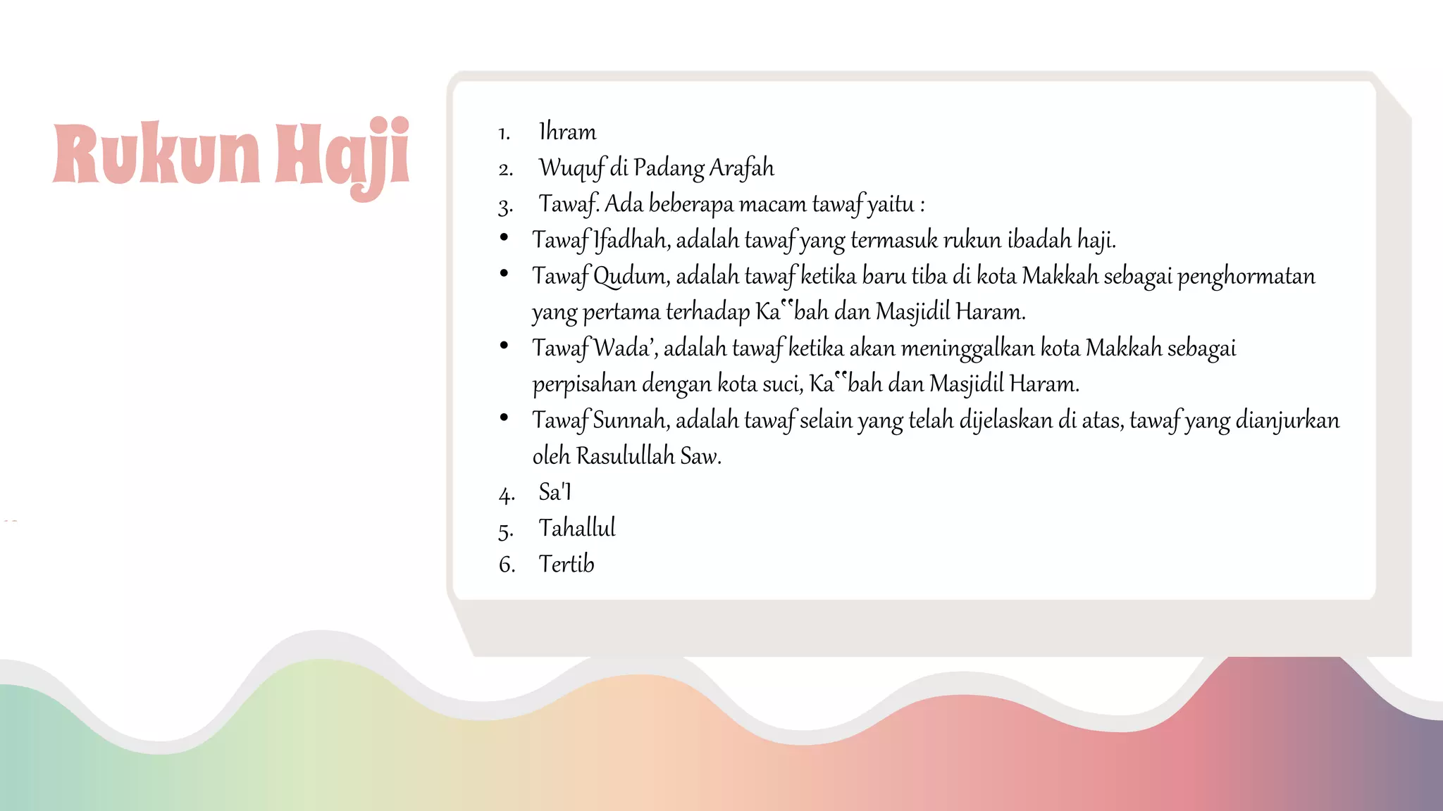 Materi Fiqih Haji Dan Umrah Pptx