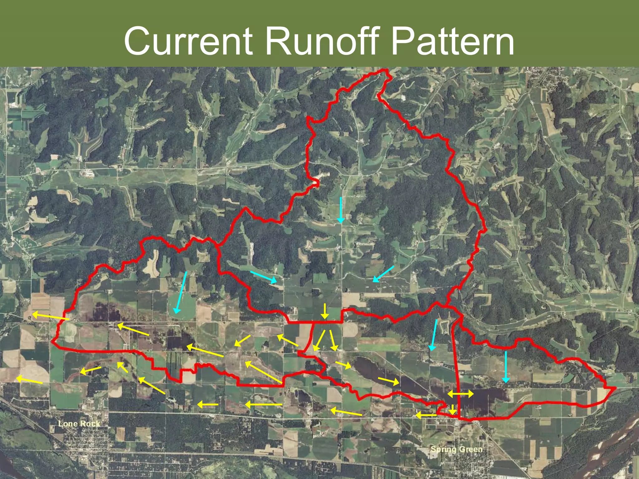 Current Runoff Pattern
 