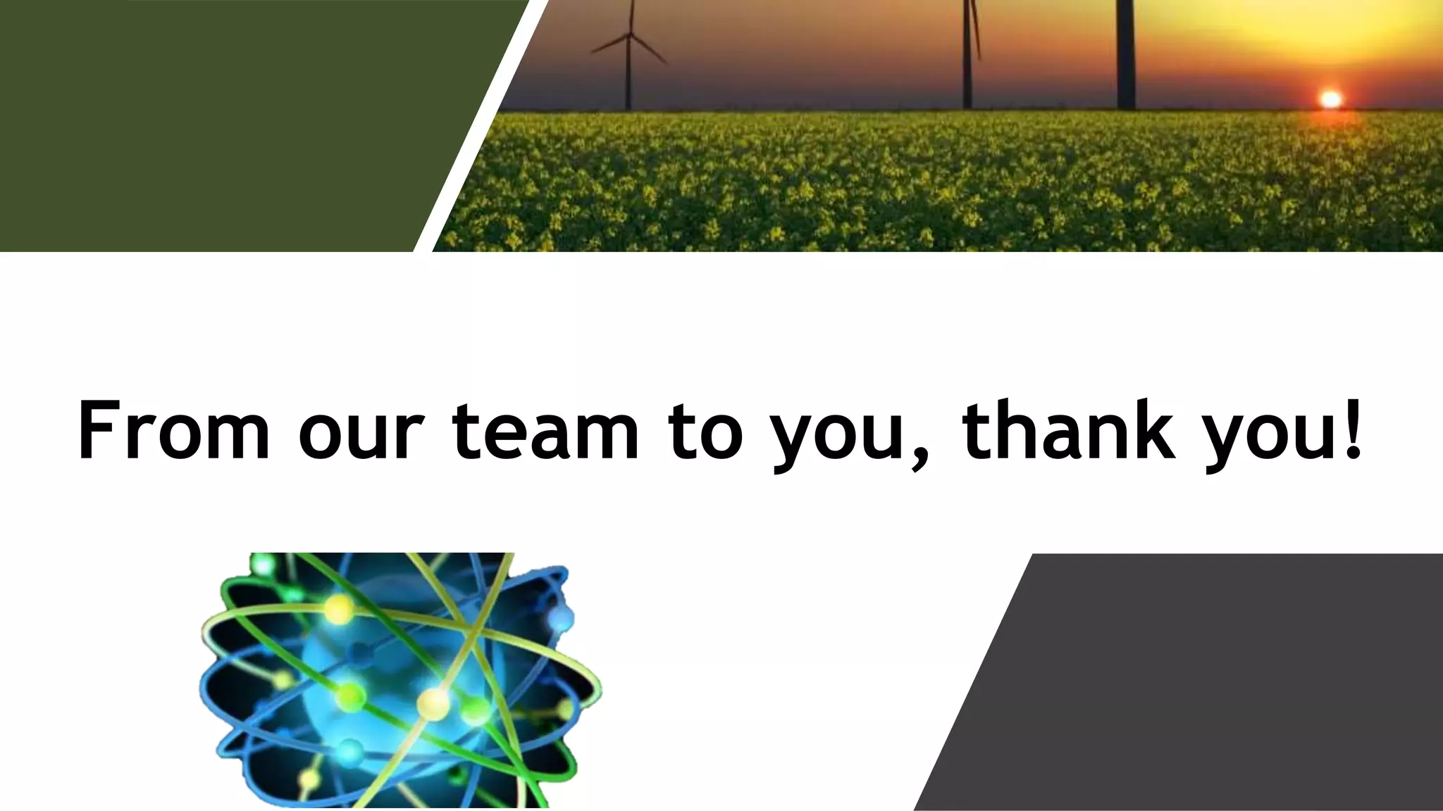 From our team to you, thank you!
 