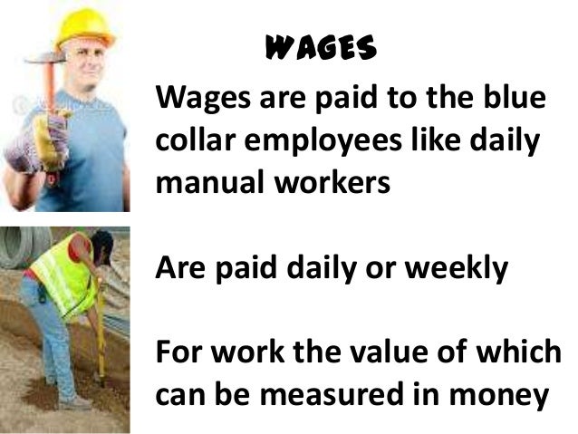 Wage And Salary