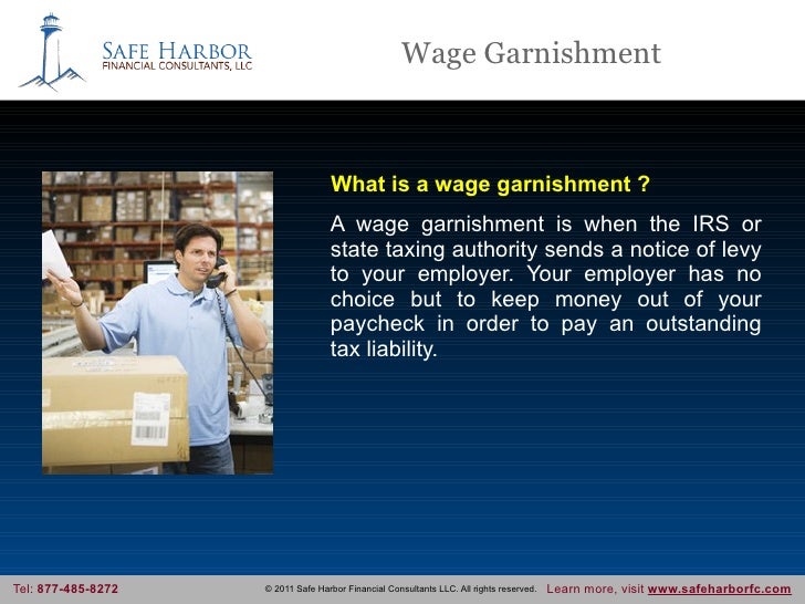 How to stop wage garnishment