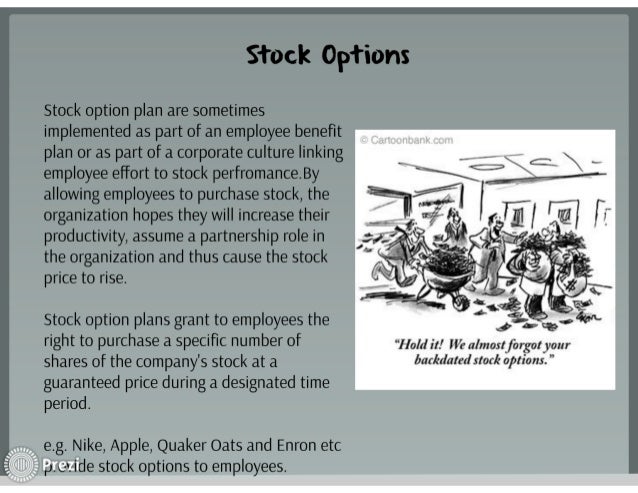 Stock options nike